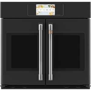 Café™ 30" Built-In French-Door Single Convection Wall Oven Matte Black - CTS90FP3ND1
