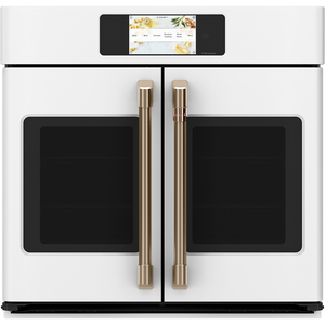 Café™ 30" Built-In French-Door Single Convection Wall Oven Matte White - CTS90FP4NW2