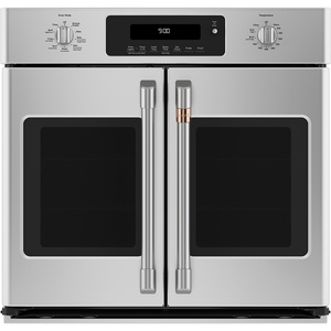 Café™ 30'' Built-In French-Door Single Convection Wall Oven Stainless Steel - CTS90FP2MS1