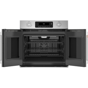 Café™ 30'' Built-In French-Door Single Convection Wall Oven Stainless Steel - CTS90FP2MS1