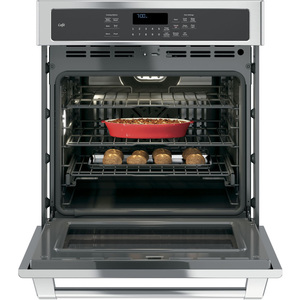 Four encastré simple électrique à convection GE Café de 27 po, acier inoxydable, CK7000SHSS
