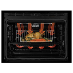 Four encastré simple électrique à convection GE Café de 30 po, acier inoxydable, CT9050SHSS