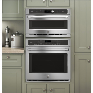 Four encastré simple électrique à convection GE Café de 30 po, acier inoxydable, CT9050SHSS