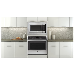 Four encastré simple électrique à convection GE Café de 30 po, acier inoxydable, CT9050SHSS