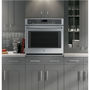 Four encastré simple électrique à convection GE Café de 30 po, acier inoxydable, CT9050SHSS