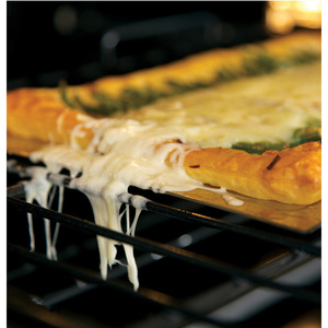 Four encastré simple à convection professionnel GE Café, 30 po avec porte à deux battants, acier inoxydable, CT9070SHSS