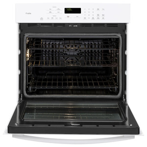 Four encastré simple électrique à convection GE Profile de 30 po, blanc, PT7050DFWW