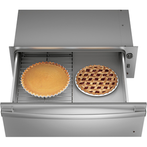 Tiroir-réchaud GE Profile de 30 po, acier inoxydable - PTW9000SNSS