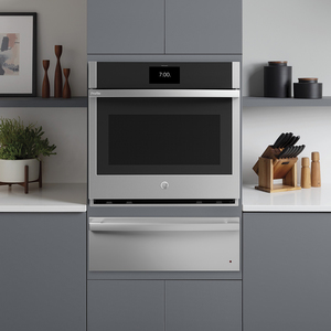 Tiroir-réchaud GE Profile de 30 po, acier inoxydable - PTW9000SNSS