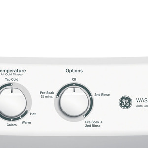 GE 24" Unitized Spacemaker Washer and Electric Dryer White - GUD24ESMJWW