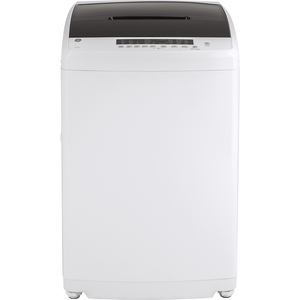 Laveuse portative compacte GE® de 3,3 pi³ (CEI) avec panier en acier inoxydable blanc - GNW128PSM0WW