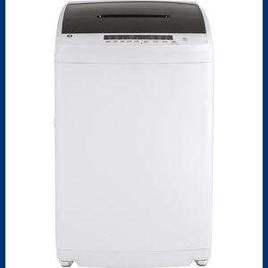 GE® Space-Saving 3.3 IEC Cu. Ft. Capacity Portable Washer with Stainless Steel Basket White - GNW128PSMWW GE® Space-Saving 3.3 IEC Cu. Ft. Capacity Portable Washer with Stainless Steel Basket White - GNW128PSMWW