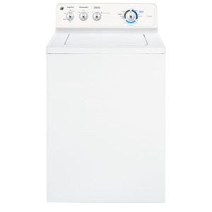 GE Laveuse à chargement par le dessus de 4.3 pi. cu. Blanc GTW180SSJWW
