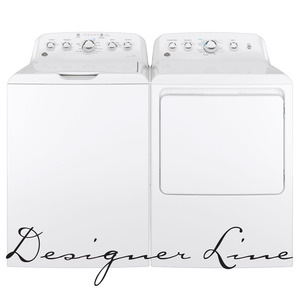 GE Laveuse à chargement par le dessus de 4.9 pi. cu. Blanc GTW460ASJWW