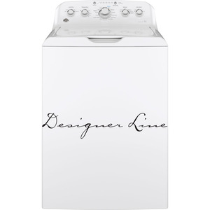 GE Laveuse à chargement par le dessus de 4.9 pi. cu. Blanc GTW460ASJWW