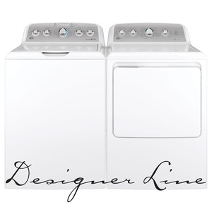 GE Energy Star Laveuse à chargement par le dessus de 4.9 pi. cu. Blanc GTW485ASJWS