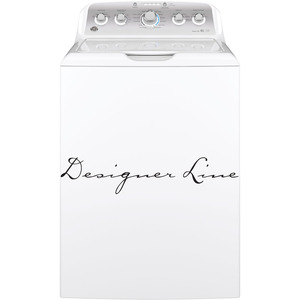 GE Energy Star Laveuse à chargement par le dessus de 4.9 pi. cu. Blanc GTW485ASJWS