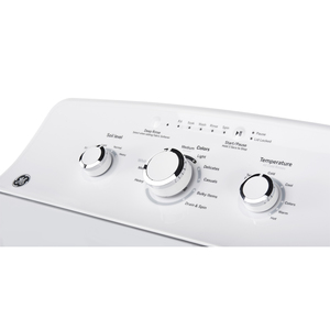 Laveuse électrique à chargement par le dessus GE de 4,4 pi3, blanc - GTW220BMMWW