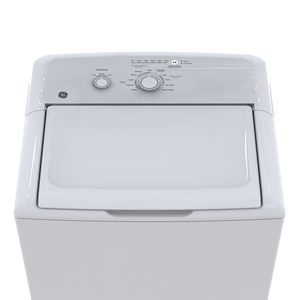 GE® 4.4 cu.ft. (IEC) Capacity Stainless Steel Basket Washer White - GTW302BMPWW