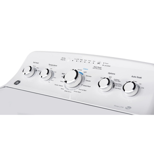 Laveuse électrique à chargement par le dessus GE de 4,9 pi3, blanc - GTW460BMMWW