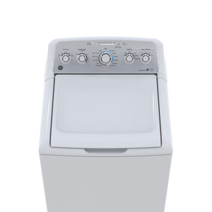Laveuse électrique à chargement par le dessus GE de 4,9 pi3 homologuée Energy Star, blanc - GTW485BMMWS