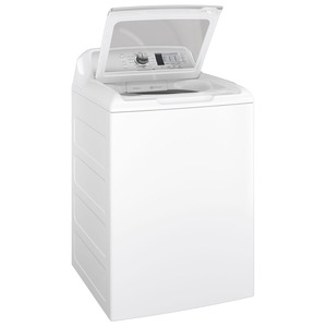 GE Energy Star Laveuse à chargement par le dessus de 5.3 pi. cu. Blanc GTW680BSJWS