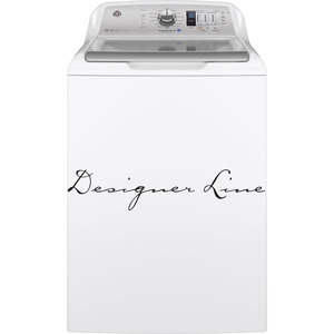 GE Energy Star Laveuse à chargement par le dessus de 5.3 pi. cu. Blanc GTW680BSJWS