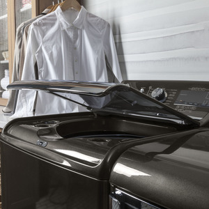 GE Energy Star Laveuse à chargement par le dessus de 5.9 pi. cu. Métallique GTW860SPJMC