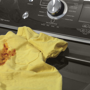 GE Energy Star Laveuse à chargement par le dessus de 5.9 pi. cu. Métallique GTW860SPJMC