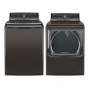 GE Energy Star Laveuse à chargement par le dessus de 5.9 pi. cu. Métallique GTW860SPJMC