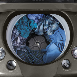 GE Energy Star Laveuse à chargement par le dessus de 5.9 pi. cu. Métallique GTW860SPJMC