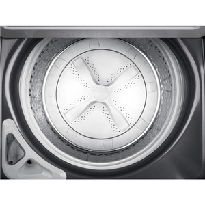 Laveuse à chargement par le dessus GE homologuée Energy Star de 5,8 pi³, gris de zinc, GTW750CPLDG