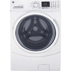 GE 5.2 Cu. Ft. Front Load Energy Star Electric Washer with Steam White - GFW450SSMWW