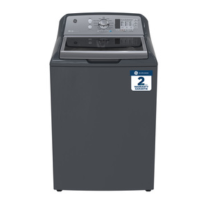 Laveuse à chargement par le dessus GE homologuée Energy Star de 5,3 pi3 gris de zinc - GTW680BMM0DG