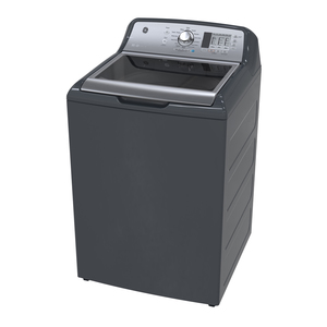 Laveuse à chargement par le dessus GE homologuée Energy Star de 5,3 pi3 gris de zinc - GTW680BMMDG