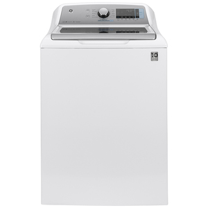 GE® 5.8 cu. ft. (IEC) Capacity Washer with SmartDispense White - GTW845CSNWS