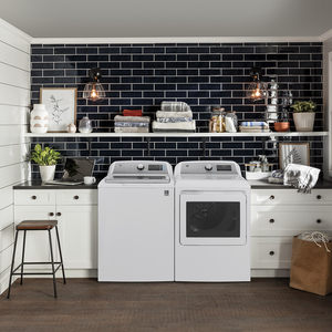 Laveuse GE® Capacité 5.8 pi.cu. (IEC) avec SmartDispense Blanc - GTW845CSNWS