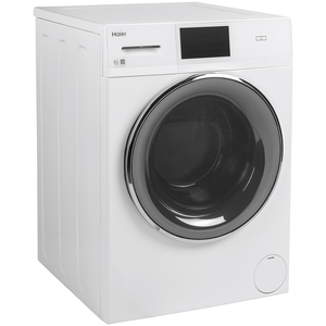 Laveuse compacte à chargement frontal Haier de 2,8 pi³, blanc - QFW150SSNWW