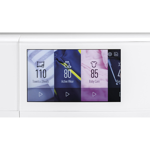 Laveuse compacte à chargement frontal Haier de 2,8 pi³, blanc - QFW150SSNWW