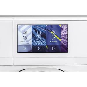 Laveuse compacte à chargement frontal Haier de 2,8 pi³, blanc - QFW150SSNWW