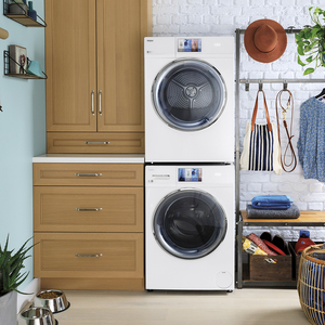 Laveuse compacte à chargement frontal Haier de 2,8 pi³, blanc - QFW150SSNWW