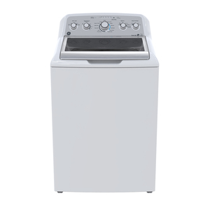 GE 5.0 Cu. Ft. (IEC) Top Load Washer with Stainless Steel Basket White - GTW575BMMWS