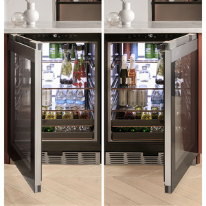 Café Refroidisseur pour bouteilles de 4.7 po en verre platine- CCR06DM2PS5