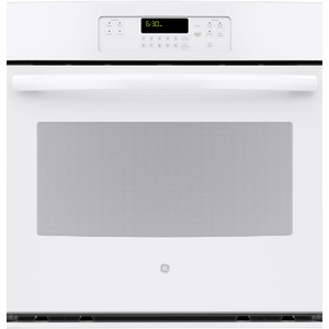 GE 30" Electric Self Clean Single Wall Oven White JCT3000DFWW