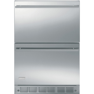 Monogram Module de réfrigération à deux tiroirs Acier inoxydable - ZIDS240HASS