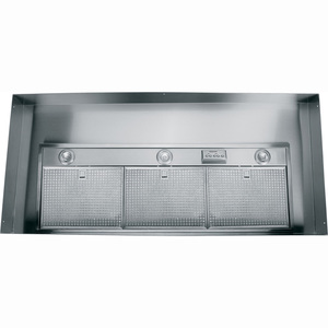 Monogram Hotte encastrée personnalisée de 48 po Acier Inoxydable ZVC48LSS