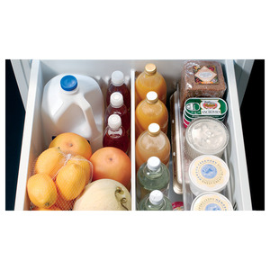 Monogram Module de réfrigération à deux tiroirs Acier inoxydable - ZIDS240HASS