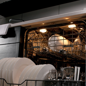 Monogram Lave-vaisselle encastré cuve longue en acier inoxydable Acier inoxyda ZDT800SSFSS