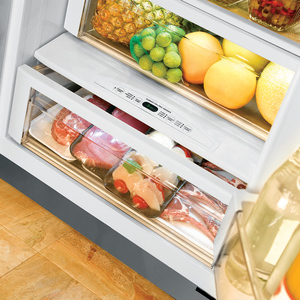 Monogram Réfrigérateur côte à côte encastrè de 26.1 pi.cu. Acier Inoxydable ZISS420DHSS