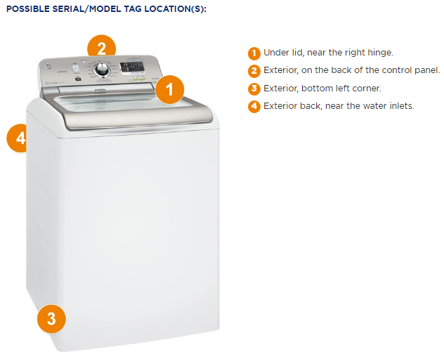 Top load washers